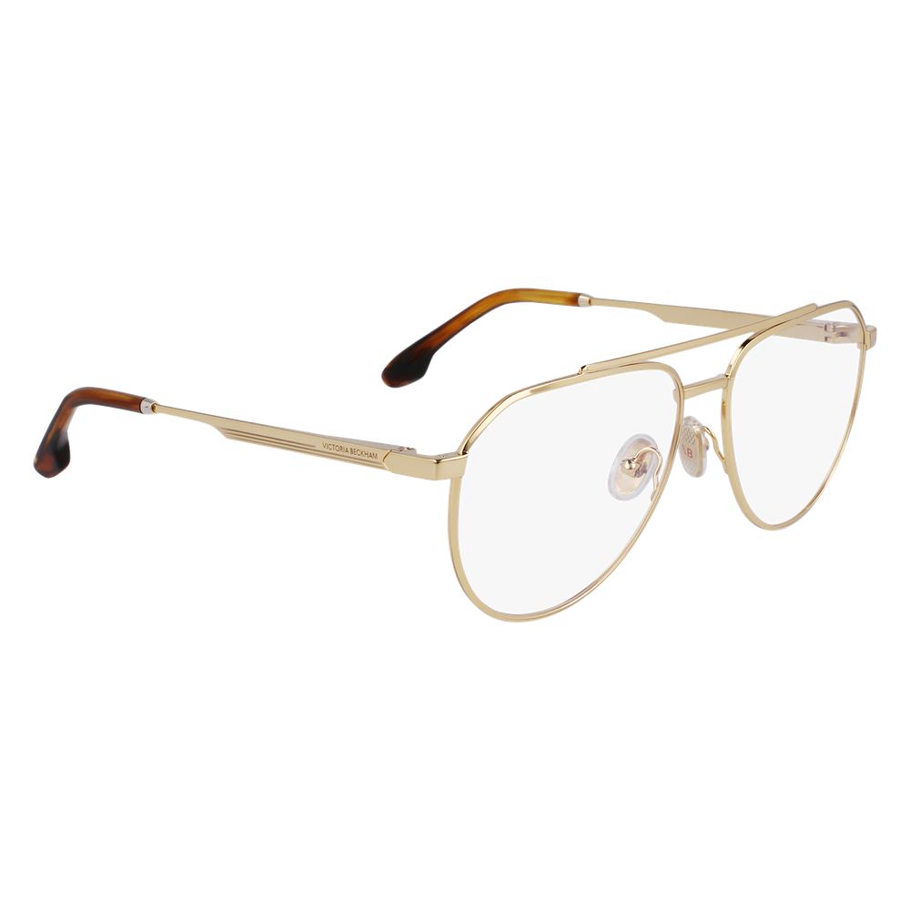 Lunettes (monture) en métal doré Victoria Beckham