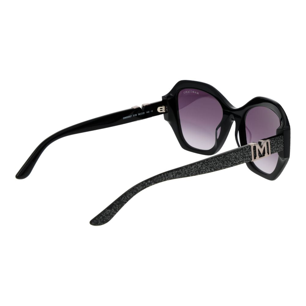 Marciano by Guess Schwarze Kunststoffsonnenbrille
