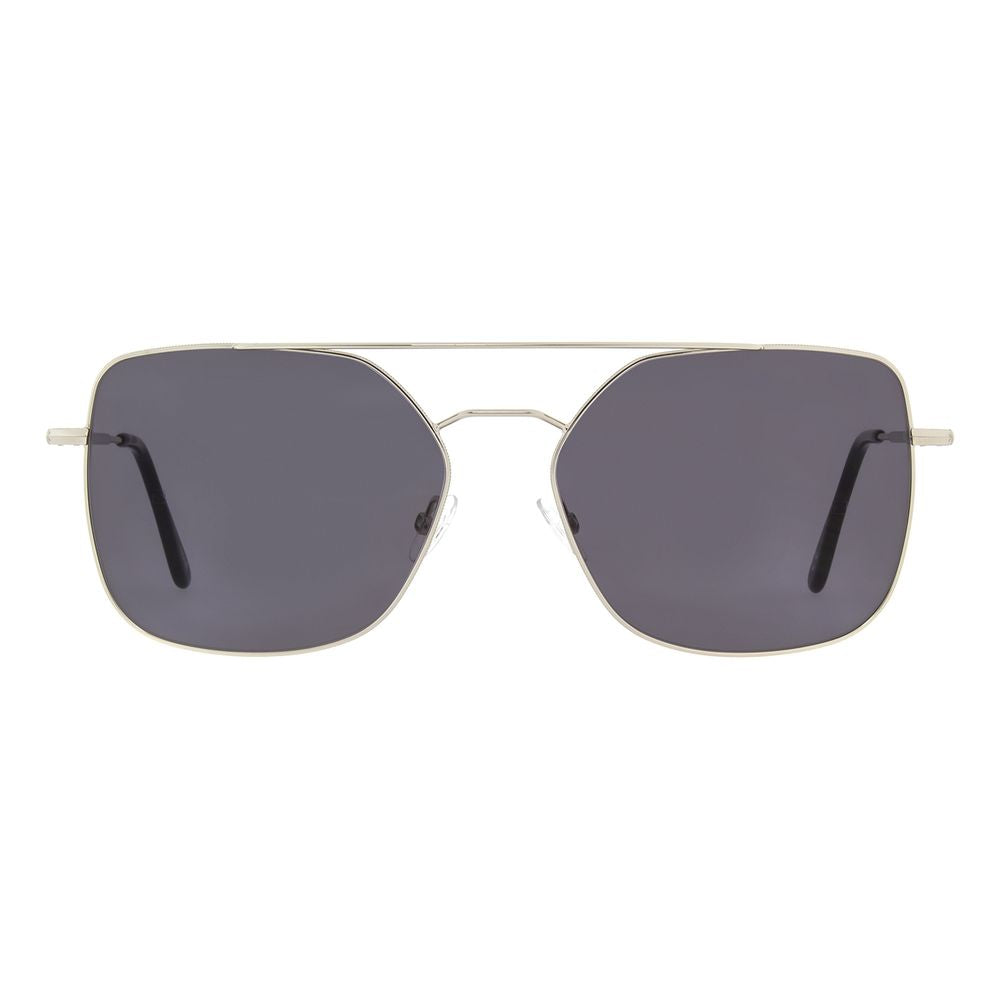 Andy Wolf Sonnenbrille aus silbernem Metall