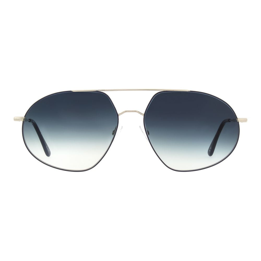 Andy Wolf Sonnenbrille aus silbernem Metall