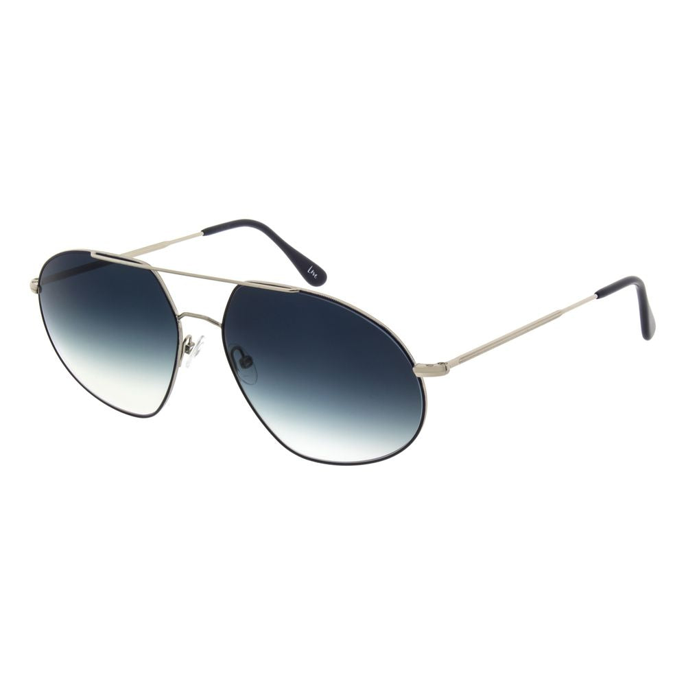 Andy Wolf Sonnenbrille aus silbernem Metall
