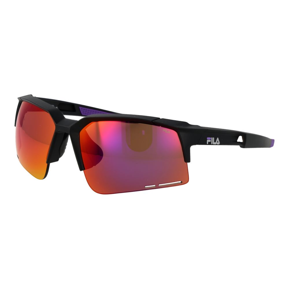Lunettes de soleil Fila en plastique noir