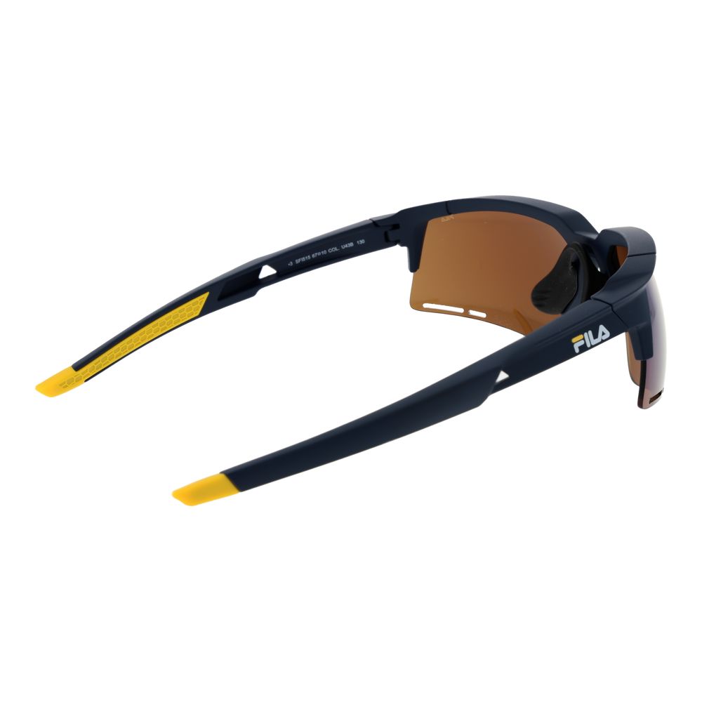 Fila Sonnenbrille aus blauem Kunststoff