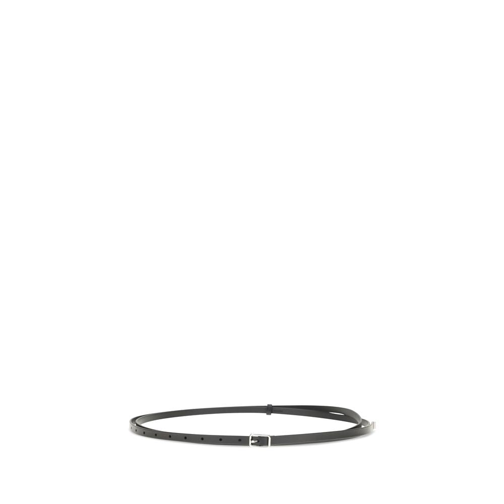 Givenchy Schwarzer Rindleder Bos Taurus Gürtel