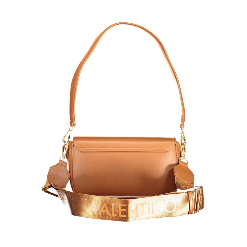 Valentino Handtasche aus braunem Polyethylen
