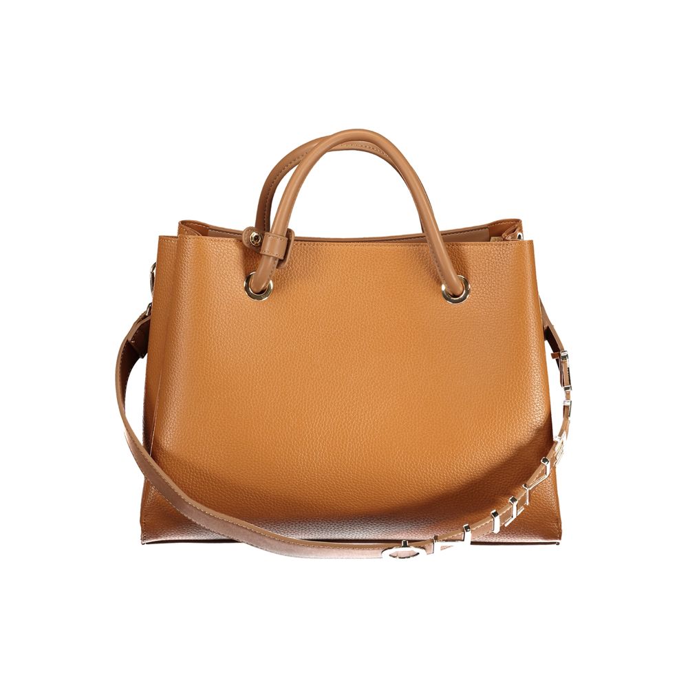 Valentino Damen-Tasche aus braunem Polyurethan