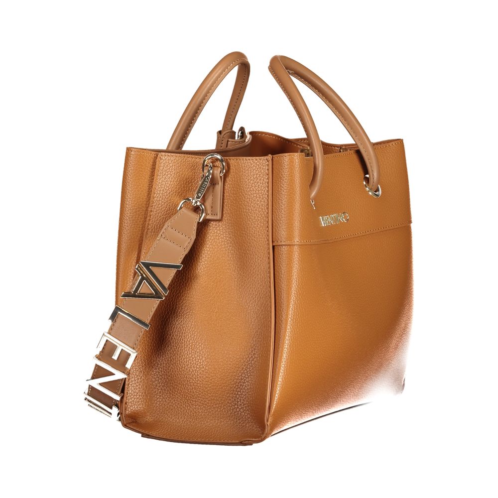 Valentino Damen-Tasche aus braunem Polyurethan