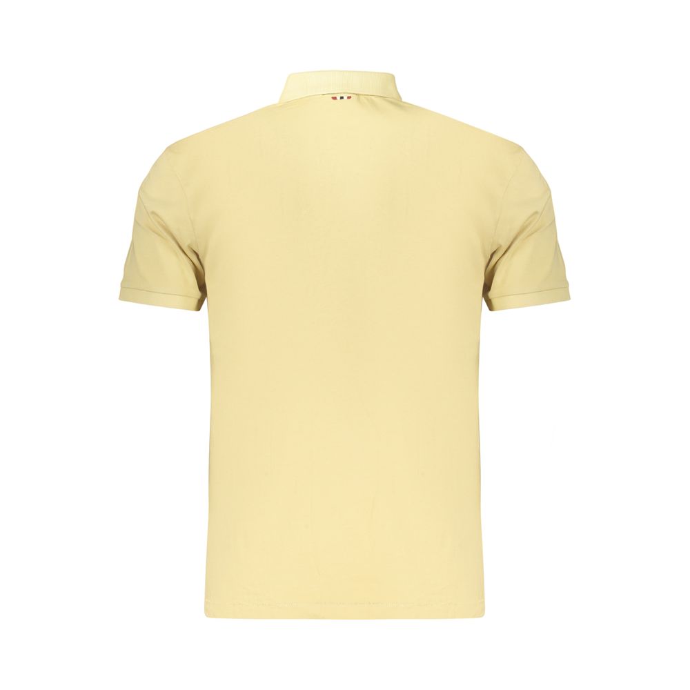 Napapijri Beige Baumwoll-Herrenpolo