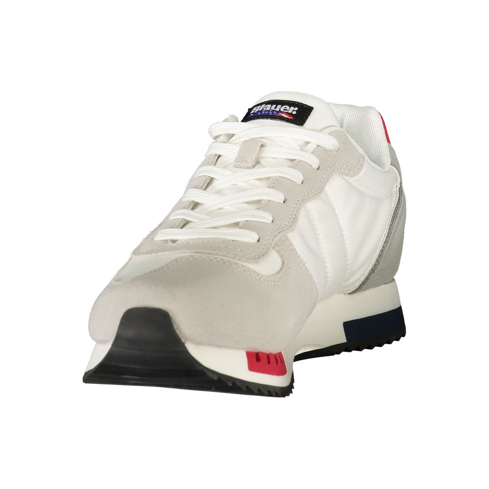 Baskets Blauer en polyuréthane blanc pour homme