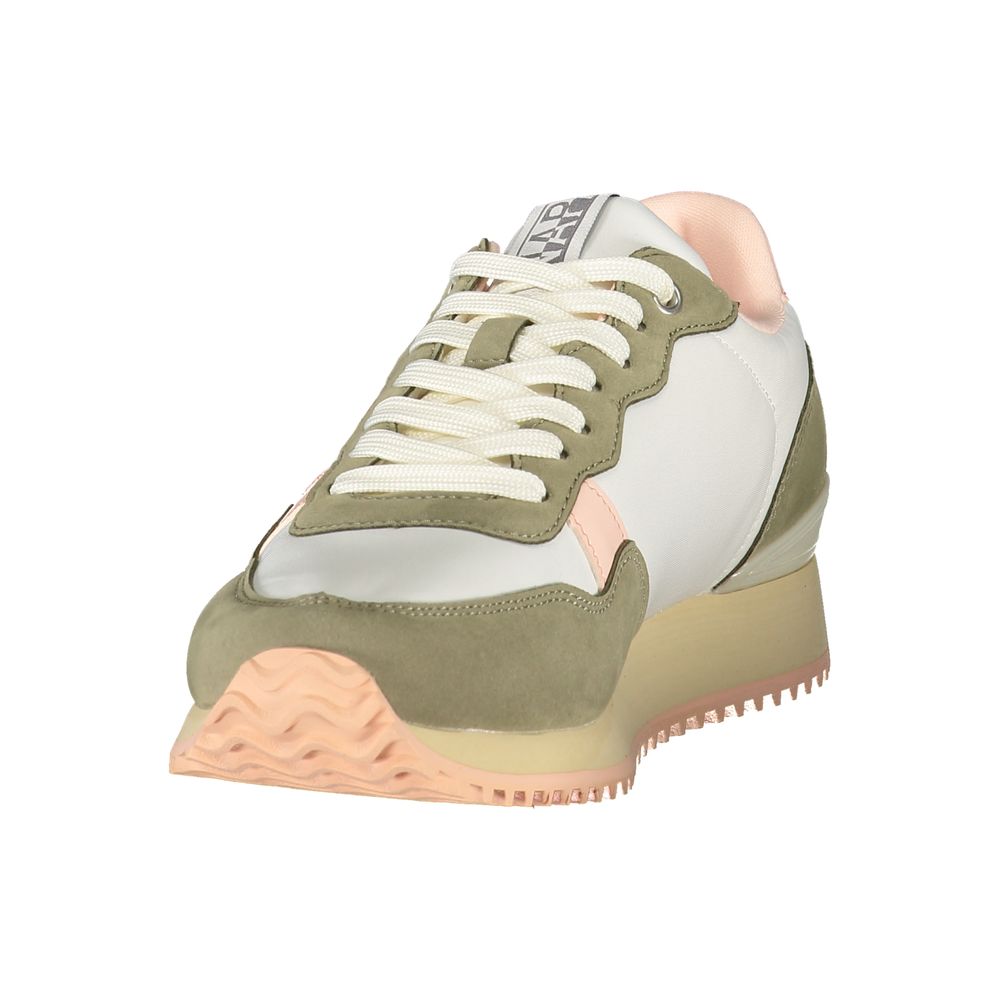 Napapijri Bianco Damen-Sneaker aus Polyester