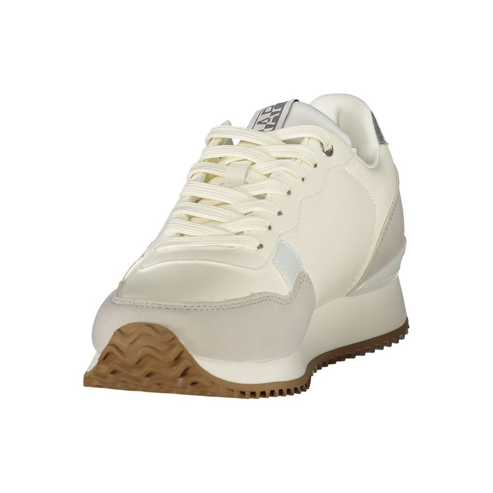 Napapijri Sneaker für Damen aus weißem Polyester