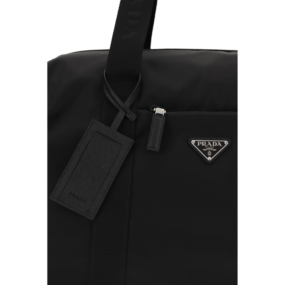 Prada Schwarzes Gepäck und Reiseutensilien aus recyceltem Polyamid