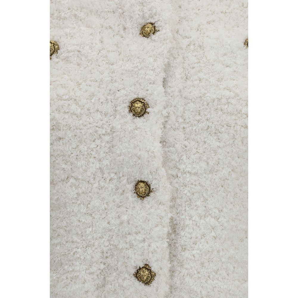 Gilet Balmain en polyamide blanc