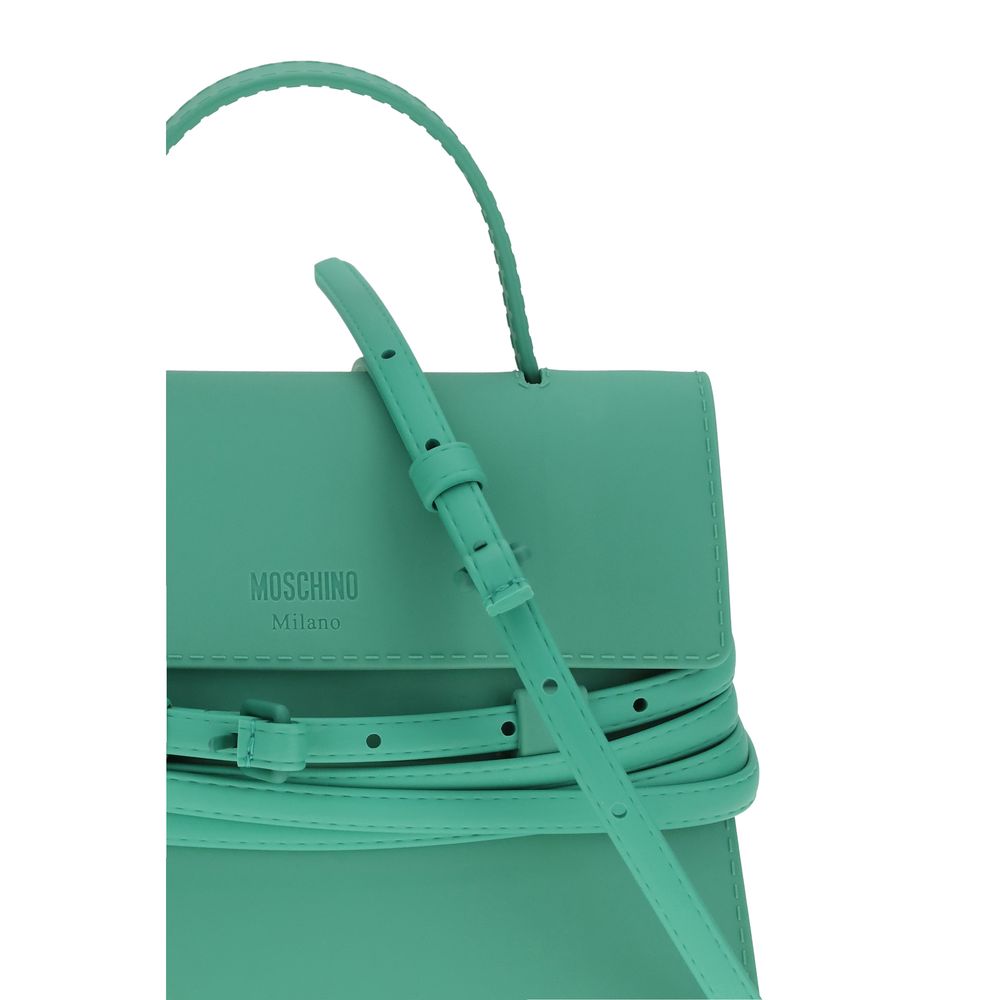Moschino zweifarbige Handtasche aus Synthetik