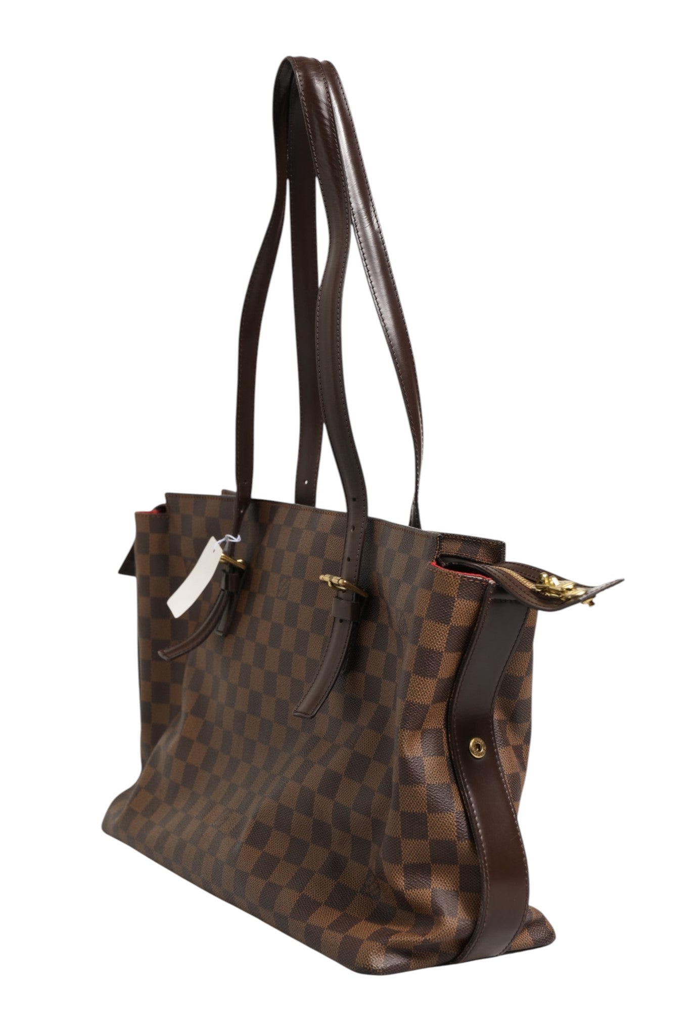 Sac cabas Louis Vuitton Chelsea en toile Damier Ébène