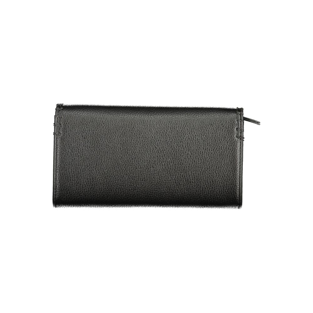 Portefeuille Valentino noir en polyuréthane pour femme