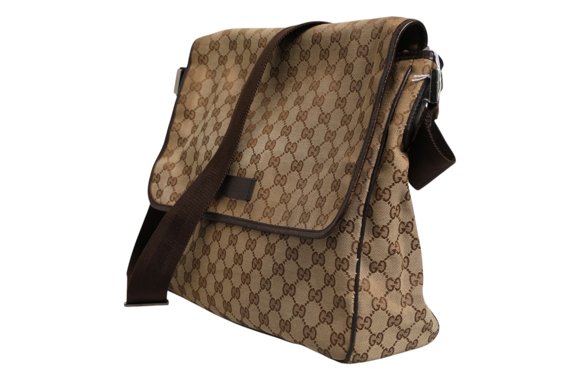 Gucci GG Canvas Überschlag-Umhängetasche