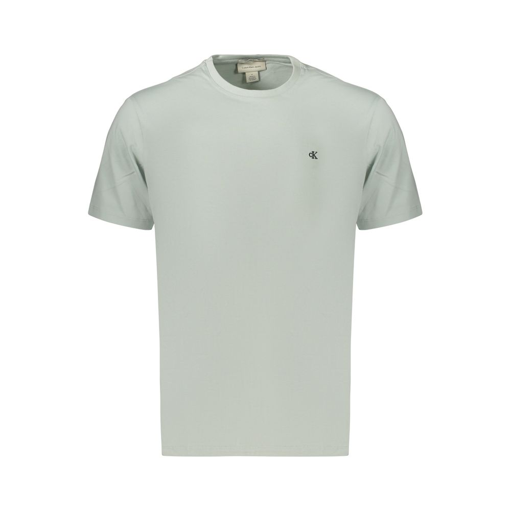 T-shirt vert en coton Calvin Klein pour homme
