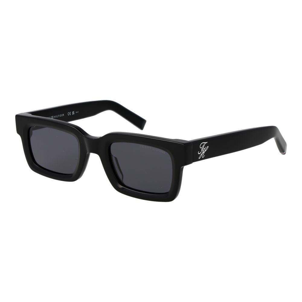 Tommy Hilfiger Sonnenbrille aus schwarzem Acetat