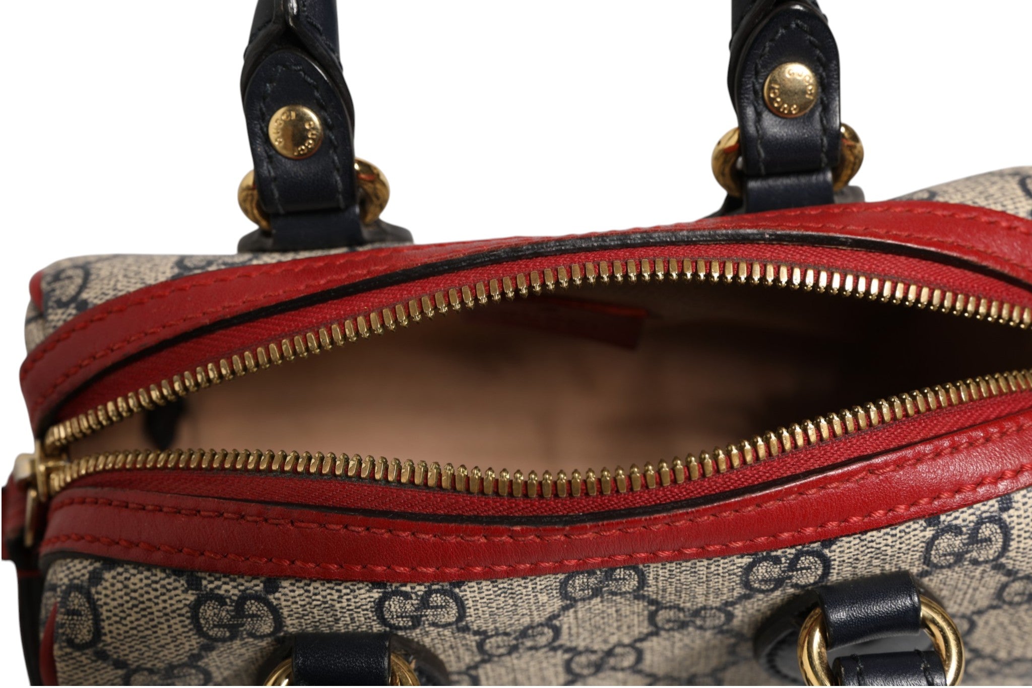 Gucci GG Supreme Mini Boston Tasche