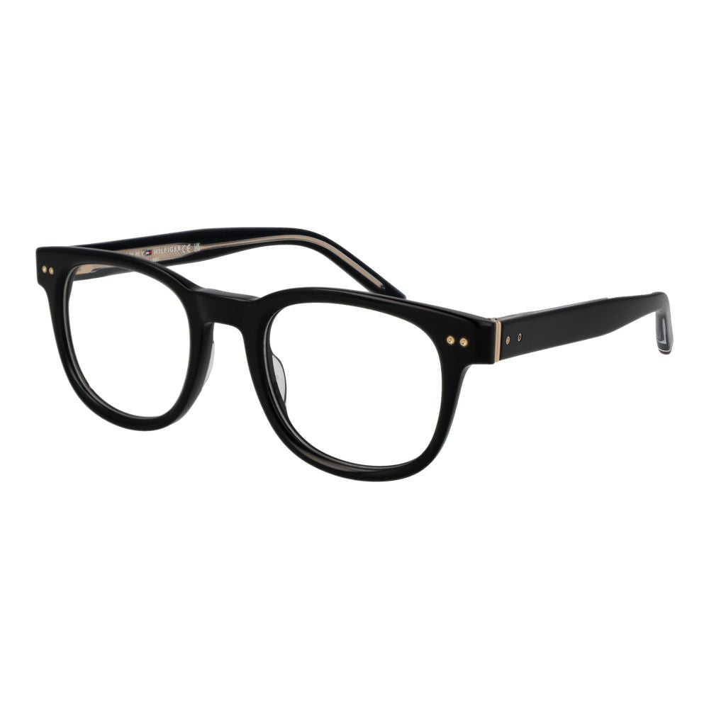 Tommy Hilfiger Schwarze Azetatbrille (Gestelle)