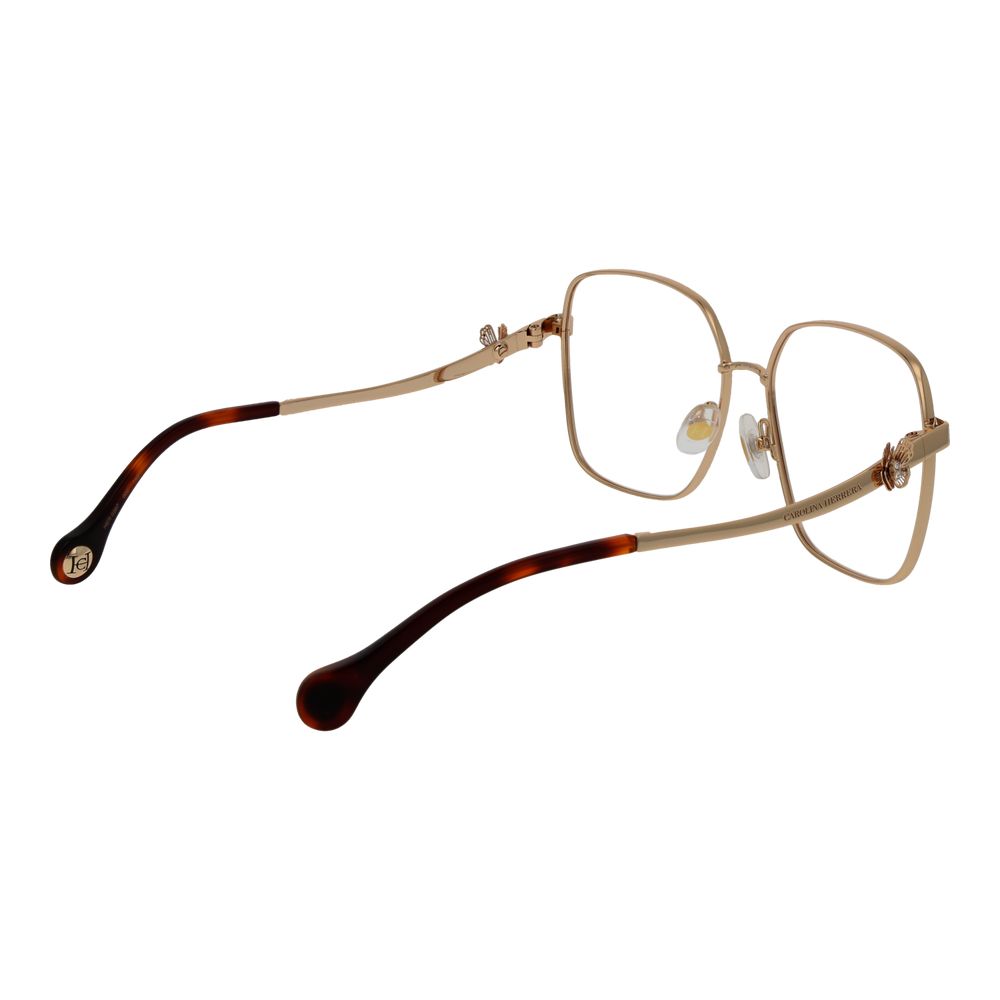 Carolina Herrera Gold-Metall-Brille (Gestell)