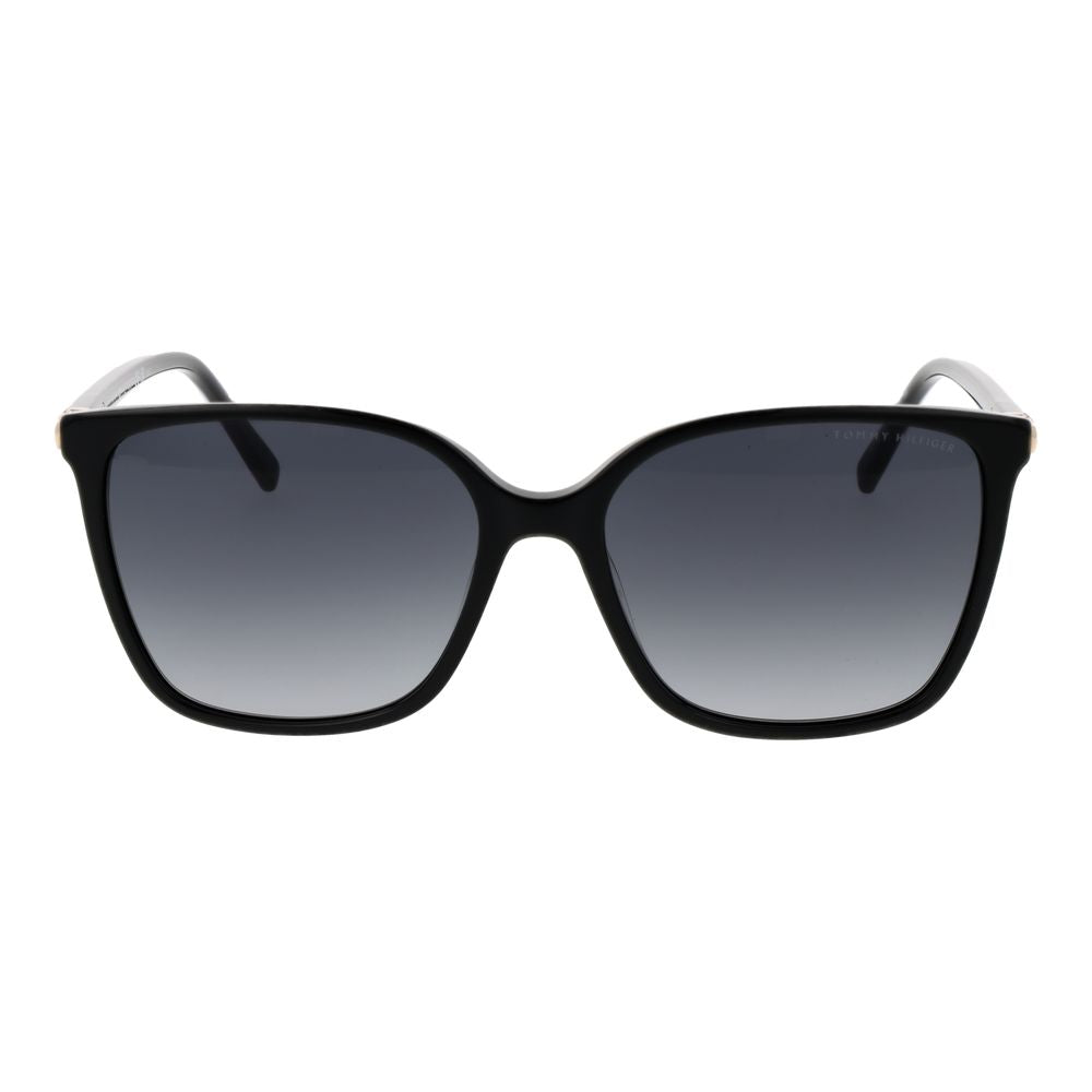 Tommy Hilfiger Sonnenbrille aus schwarzem Acetat