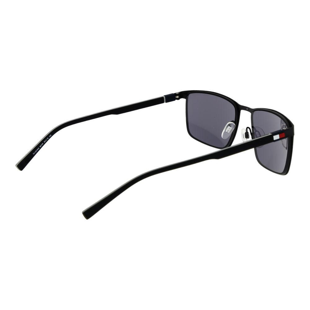 Tommy Hilfiger Schwarze Metall-Sonnenbrille