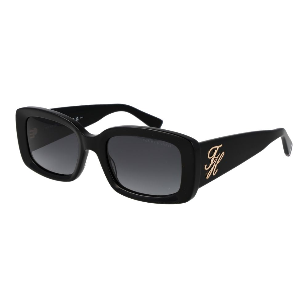 Tommy Hilfiger Sonnenbrille aus schwarzem Acetat
