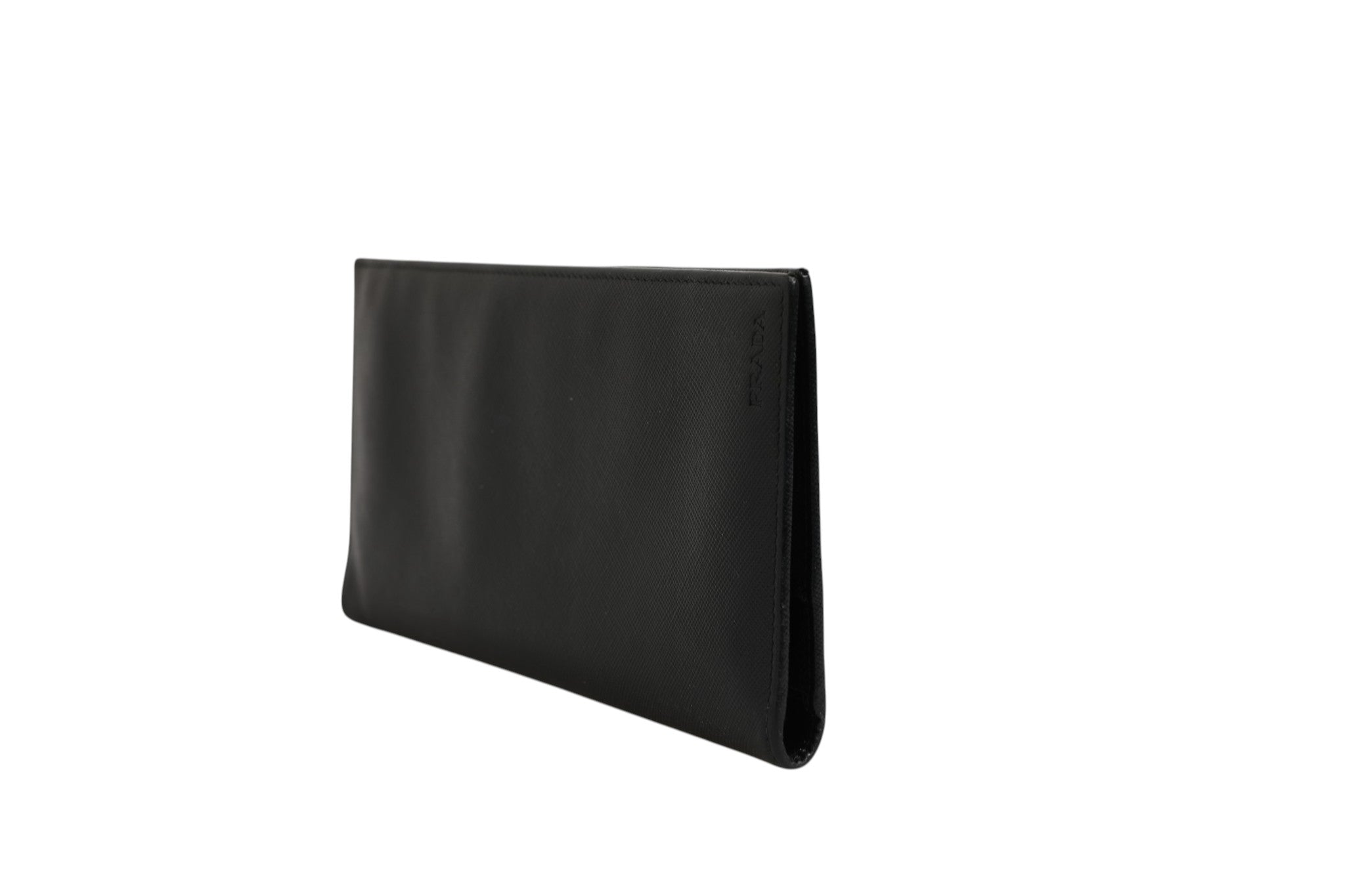 Prada Saffiano Leder schlankes Kartenetui