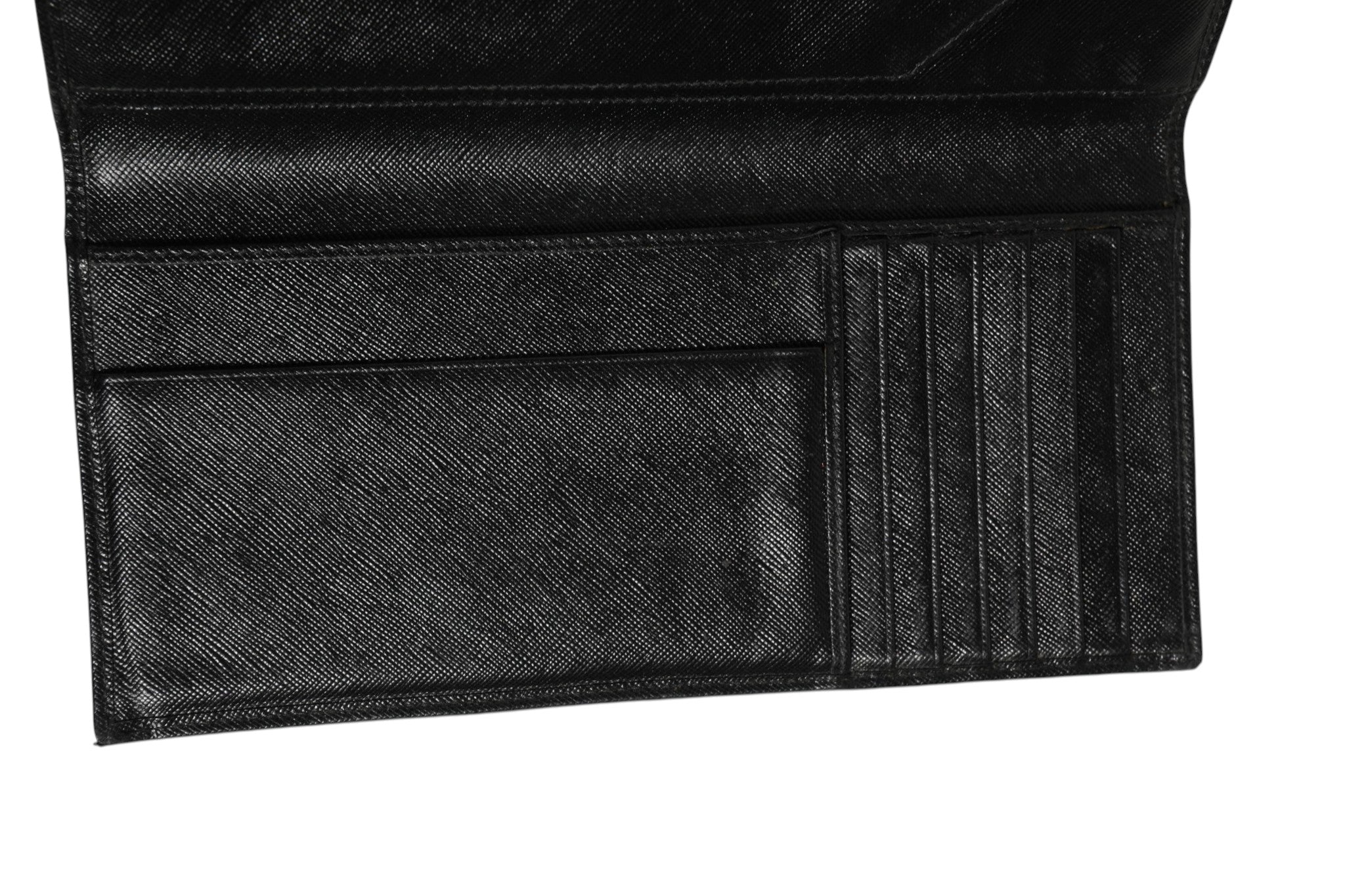 Prada Saffiano Leder schlankes Kartenetui