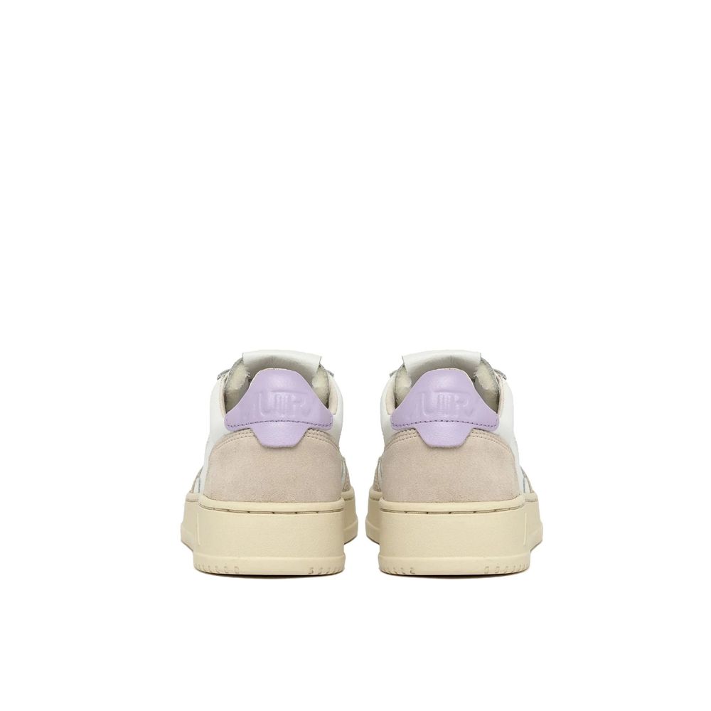 Autry Low-Top-Sneakers aus weißem Leder
