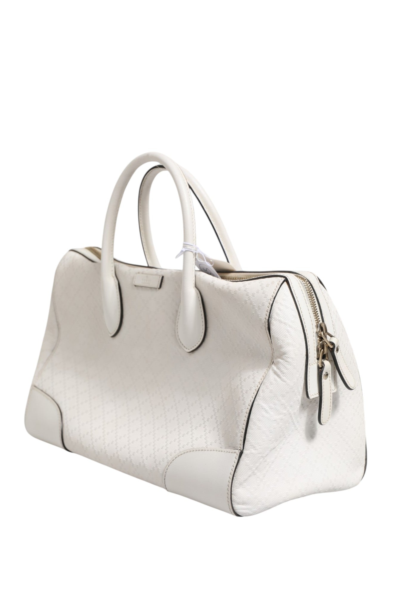 Gucci Medium Diamante Leder Boston Tasche