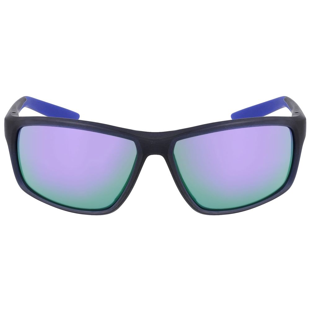 Lunettes de soleil injectées Nike bleues