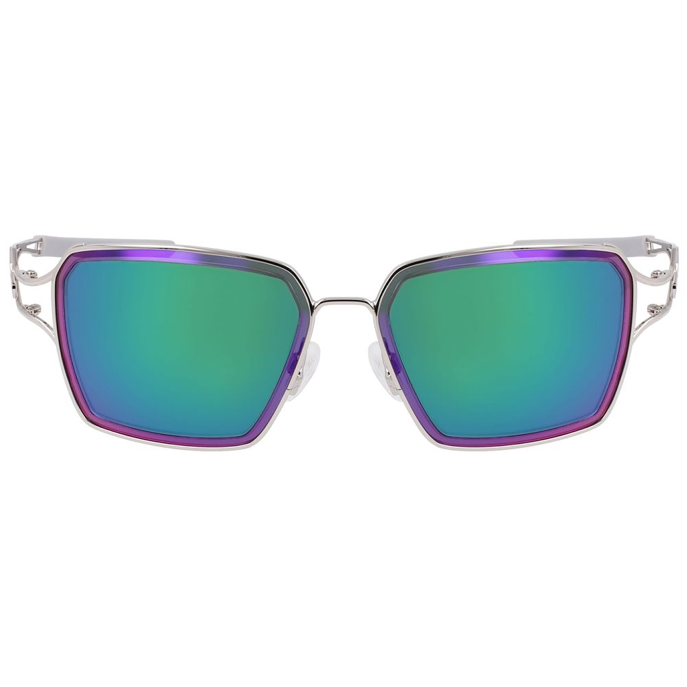 Nike Sonnenbrille aus grauem Metall