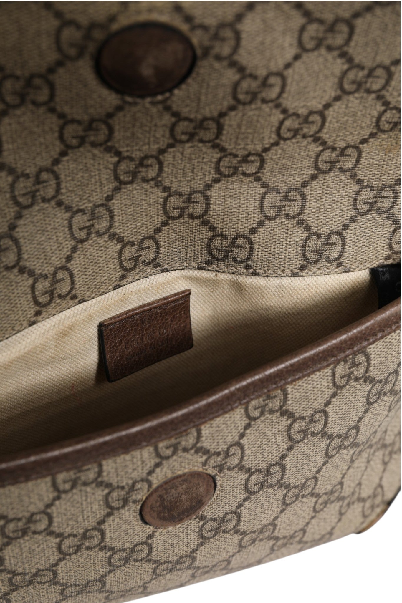 Sac bandoulière Gucci Suprême Neo Vintage Web Belt