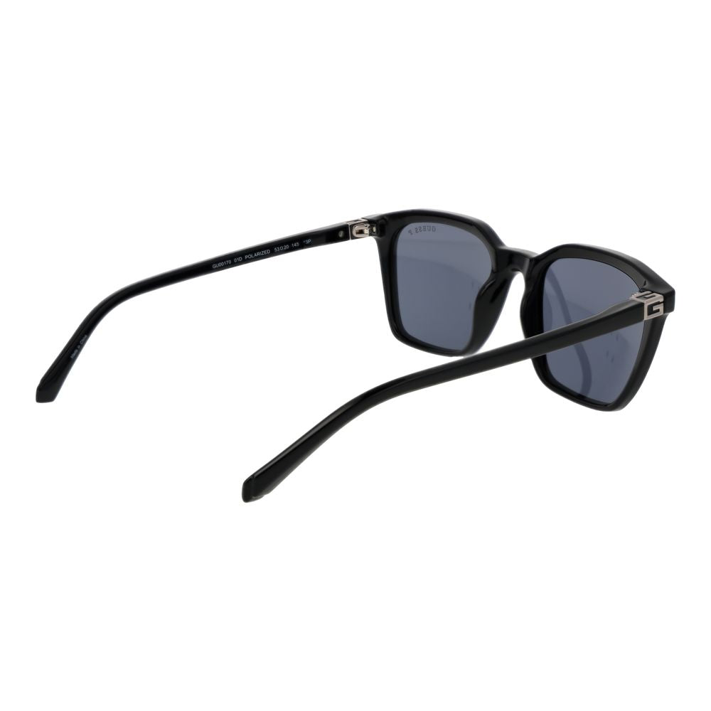 Lunettes de soleil Guess en plastique noir