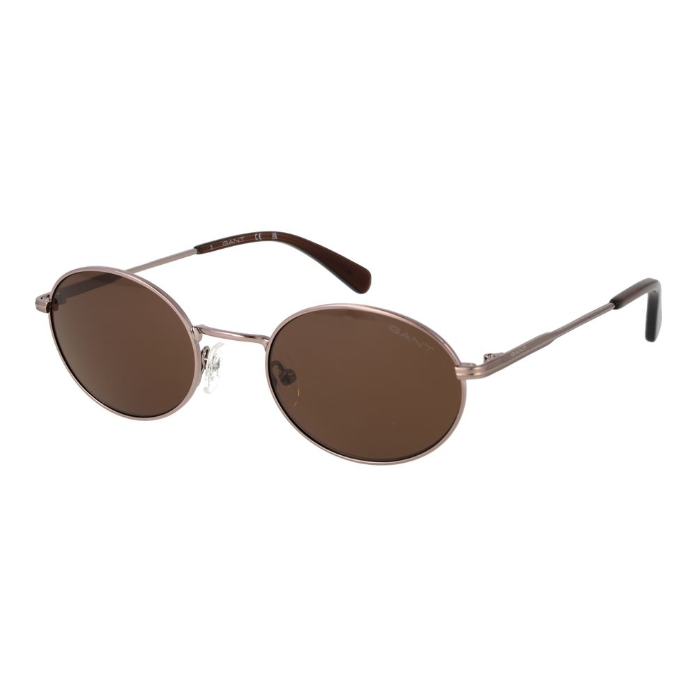 Lunettes de soleil Gant en métal marron