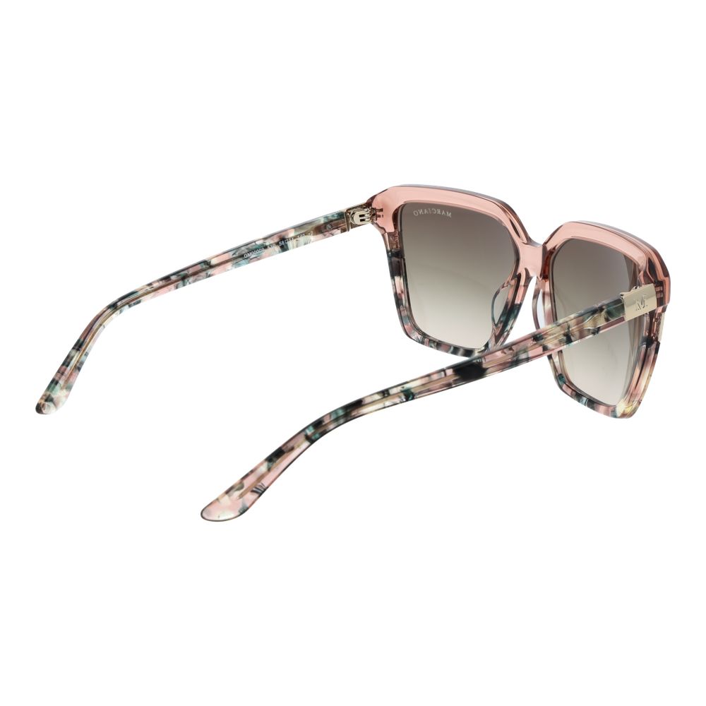 Lunettes de soleil Marciano by Guess en acétate orange