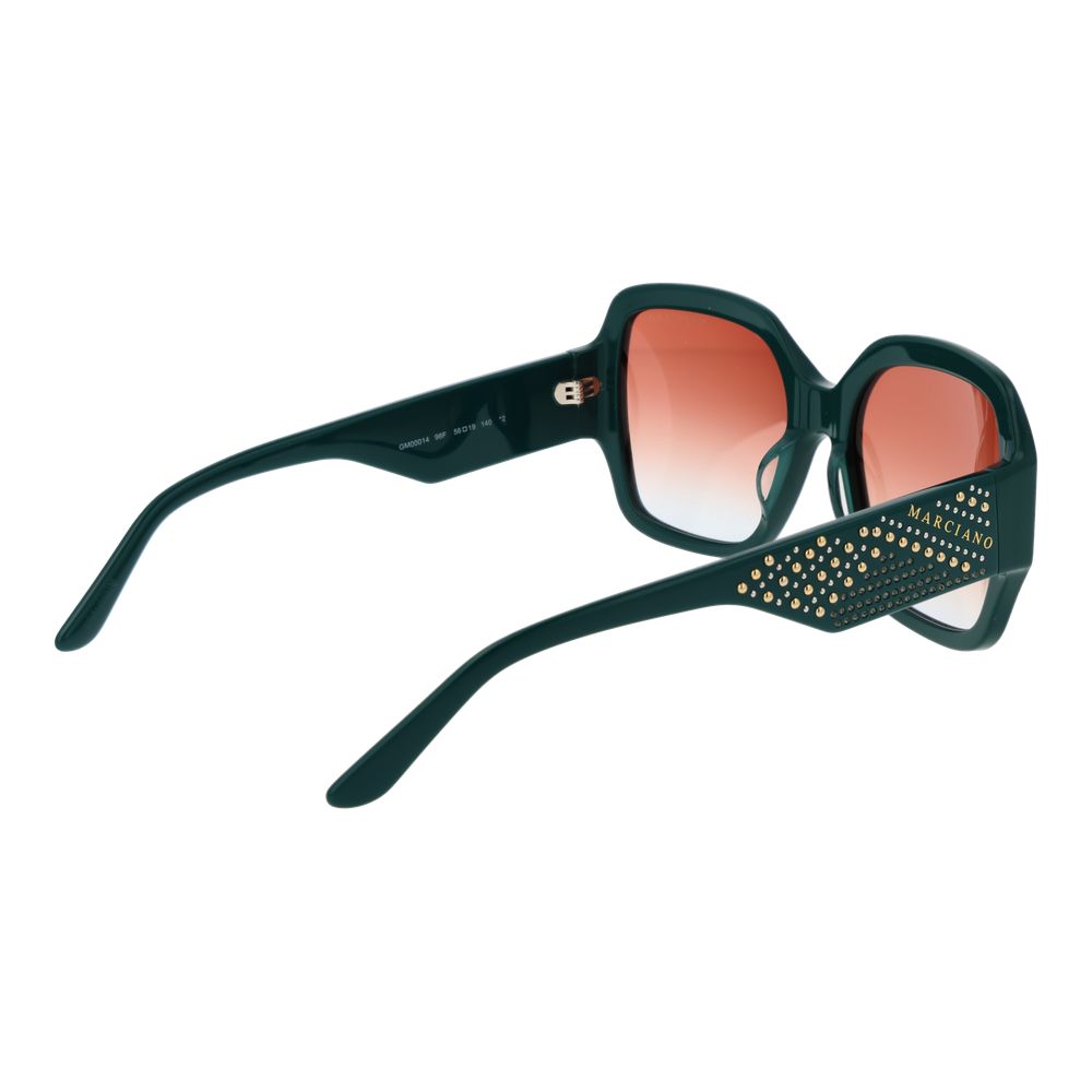 Marciano by Guess Türkisfarbene Azetat-Sonnenbrille