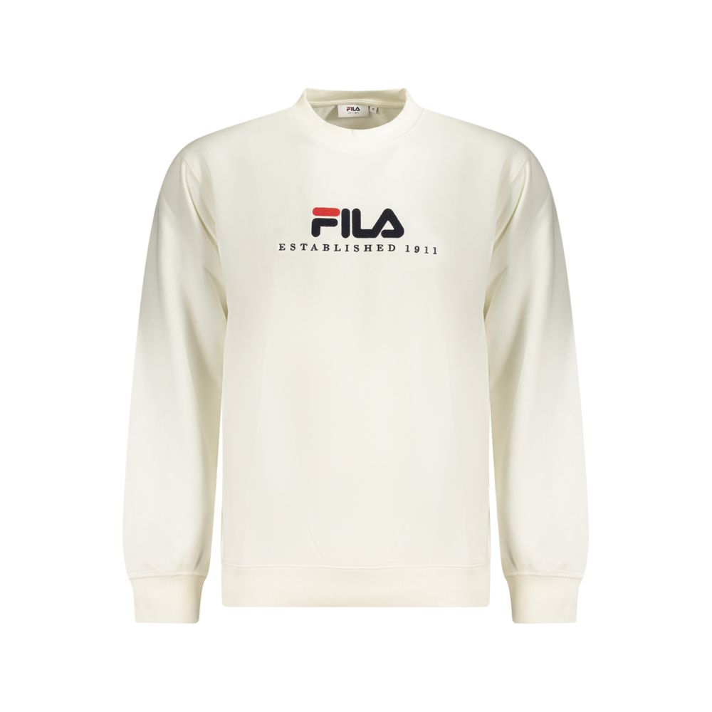 Fila Herren-Sweatshirt aus weißer Baumwolle