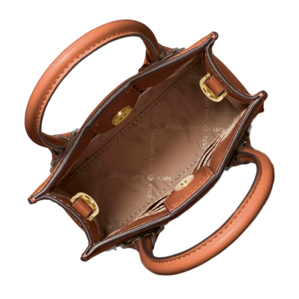 Michael Kors braune Pelzhandtasche