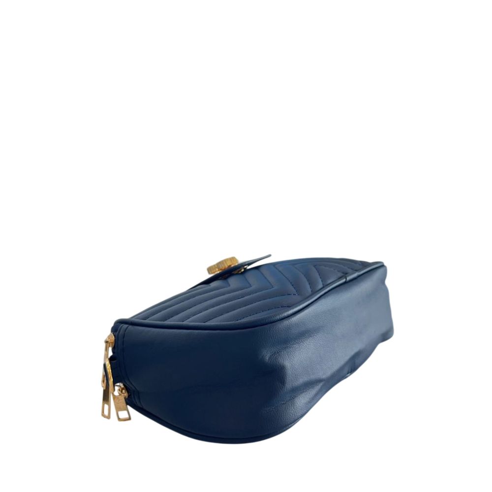 Sac bandoulière Baldinini Trend en PU bleu pour femme