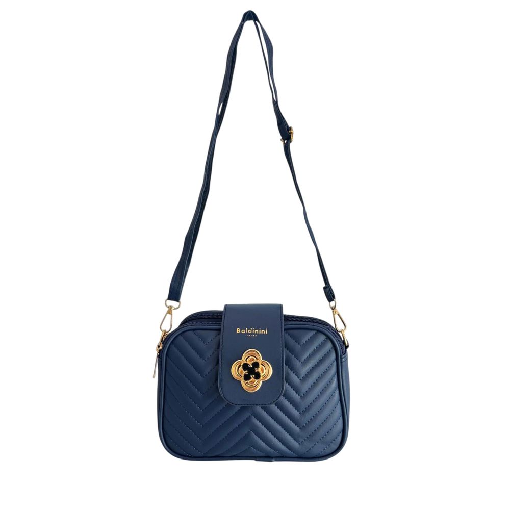 Sac bandoulière Baldinini Trend en PU bleu pour femme
