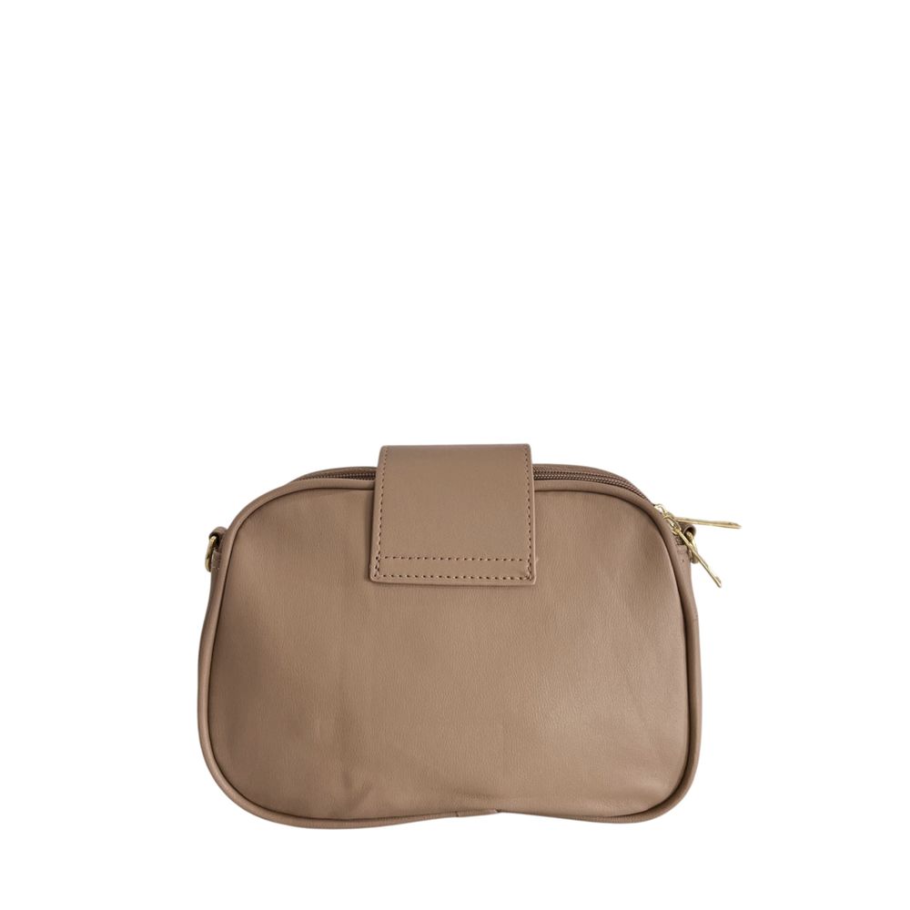 Sac bandoulière Baldinini Trend beige en PU pour femme
