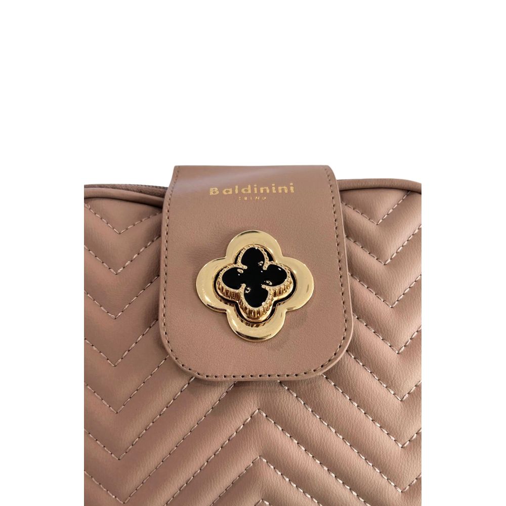 Sac bandoulière Baldinini Trend beige en PU pour femme