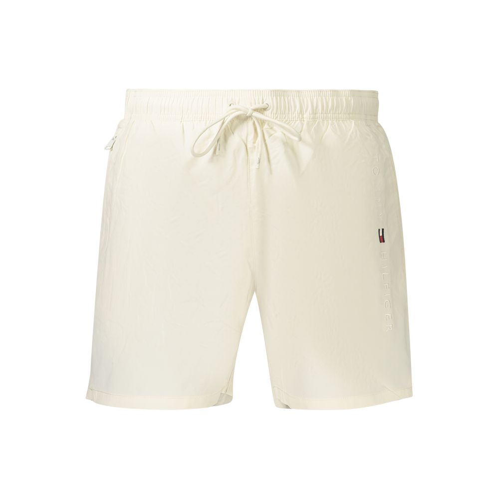 Tommy Hilfiger Beige Polyester-Shorts für Herren