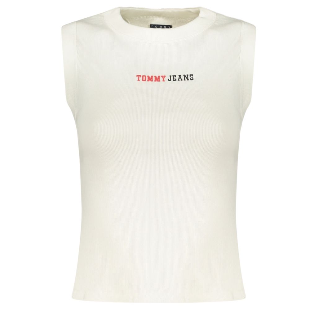 Tommy Hilfiger Weißes Baumwoll-Damen-Tanktop