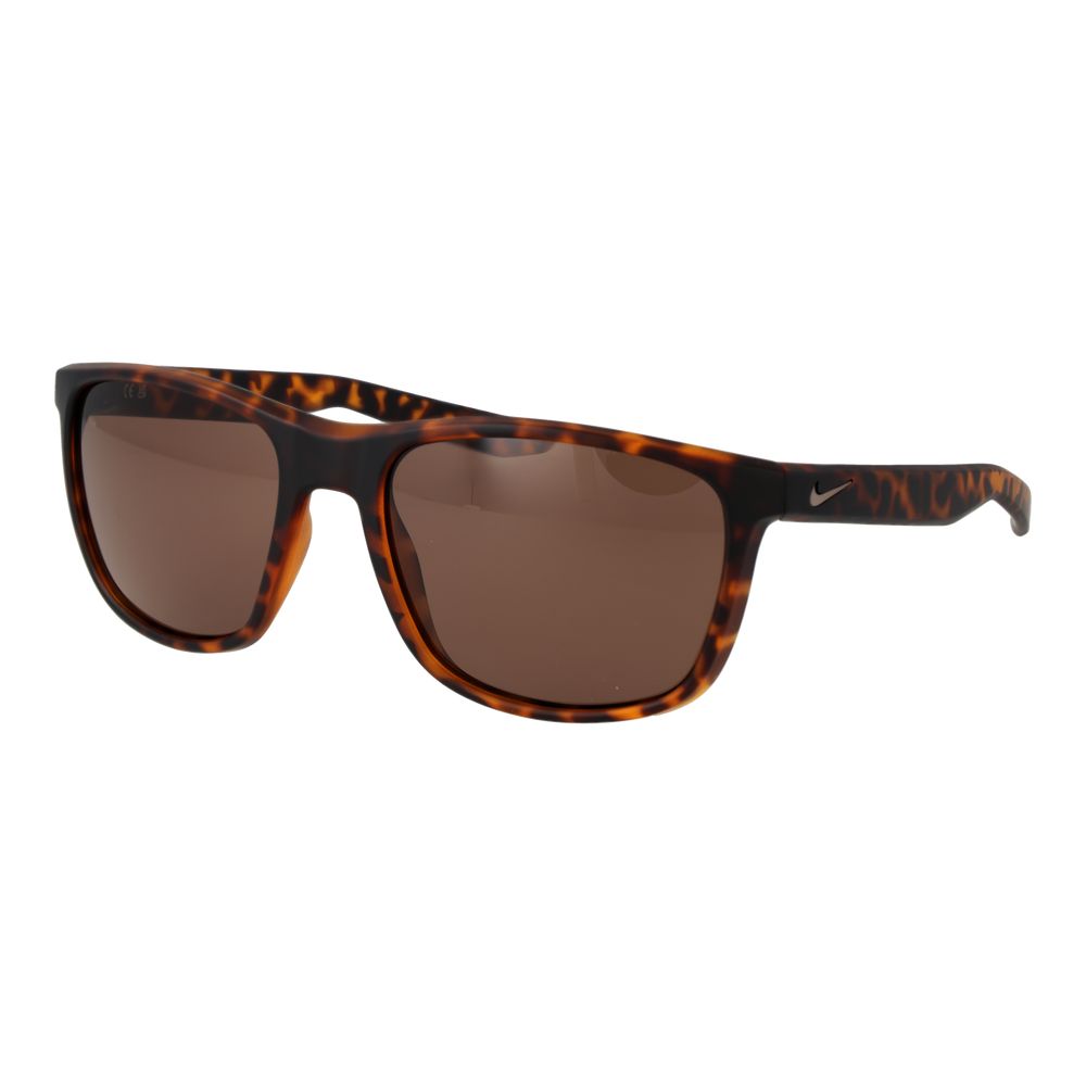 Lunettes de soleil Nike marron en plastique