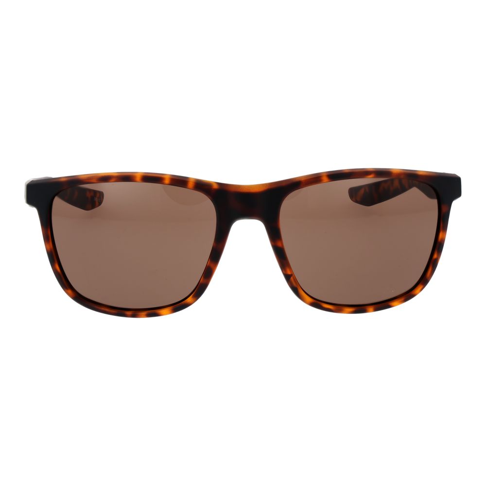 Lunettes de soleil Nike marron en plastique
